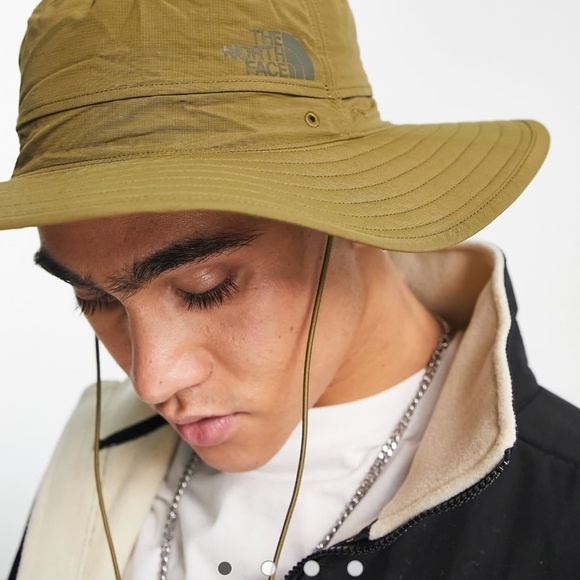 The North Face Army Green Horizon Hat Sun Protection Outdoor Activity Unisex S/M - Picture 1 of 10